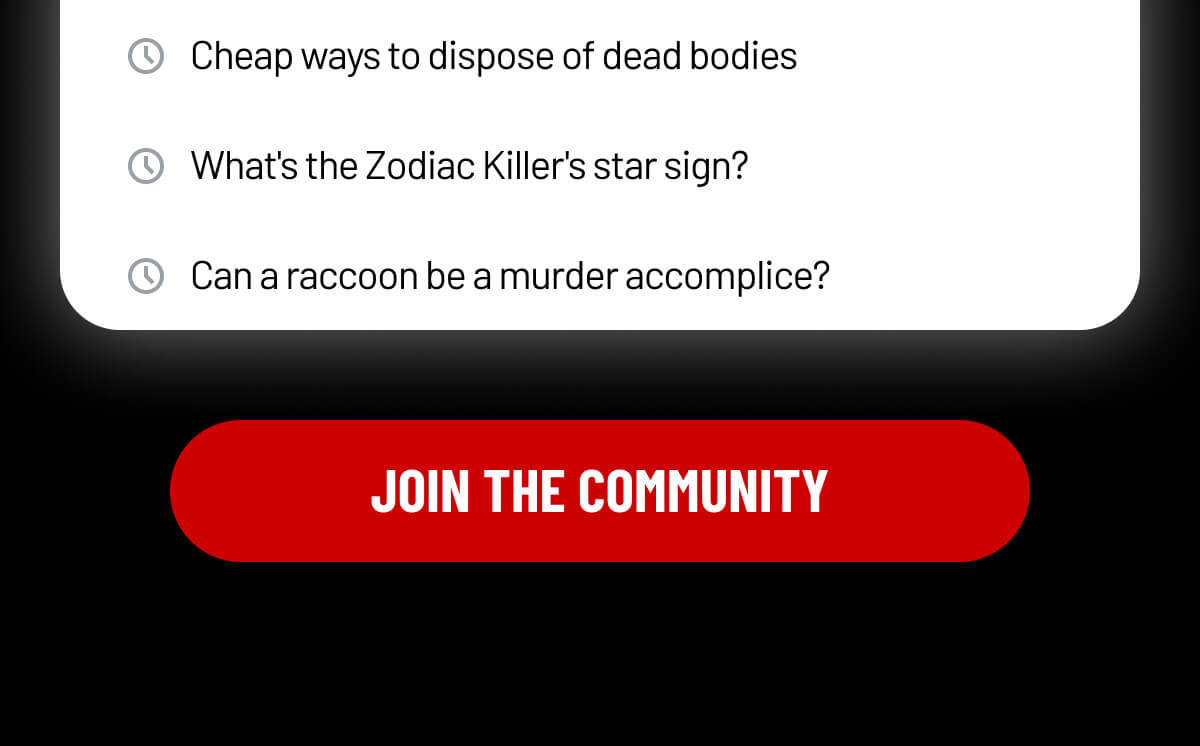 JOIN THE COMMUNITY