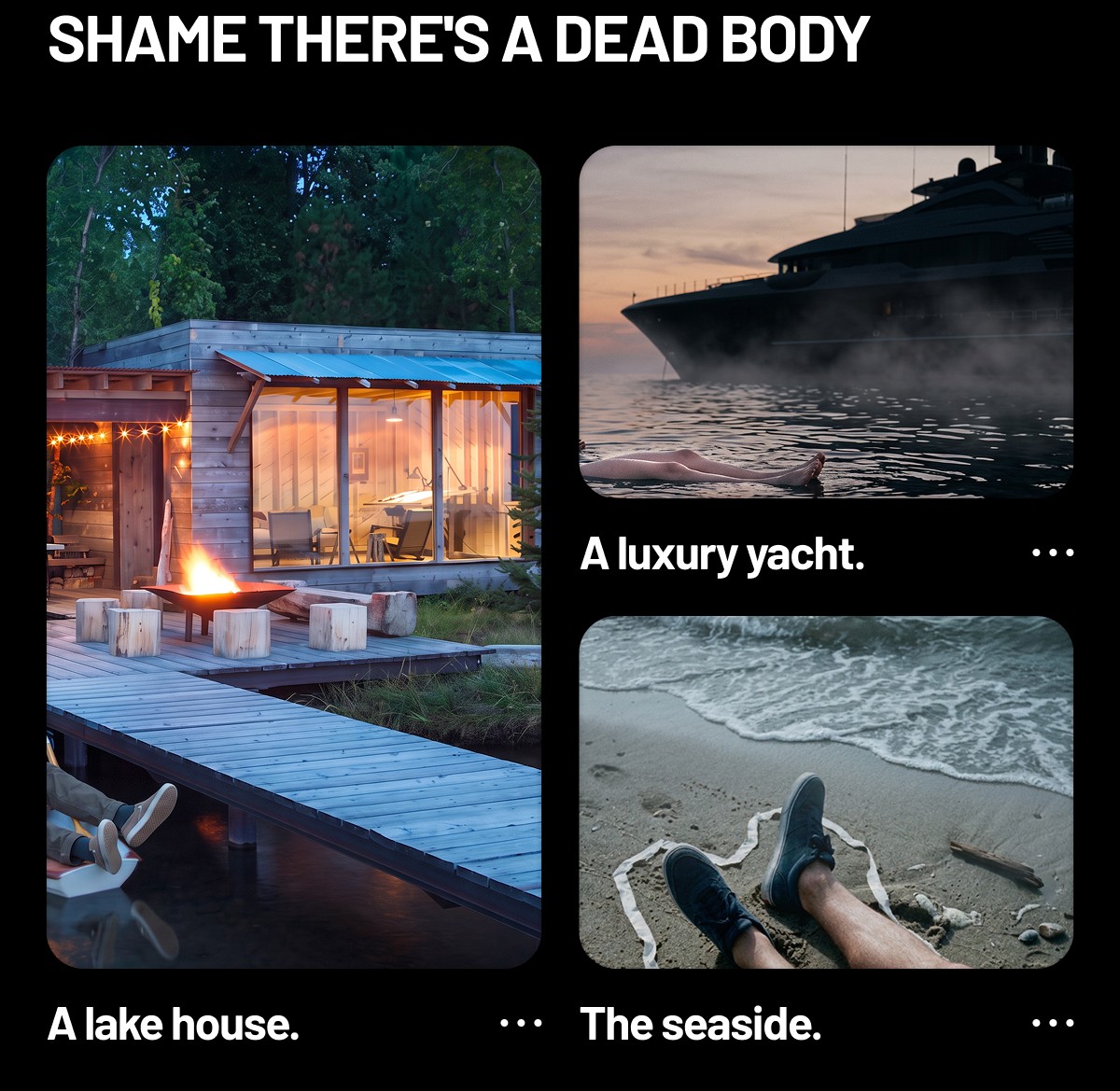Shame There's A Dead Body