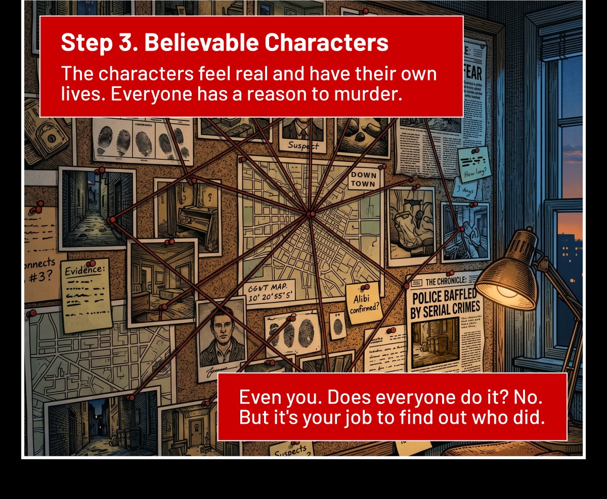 Step 3. Believable Characters