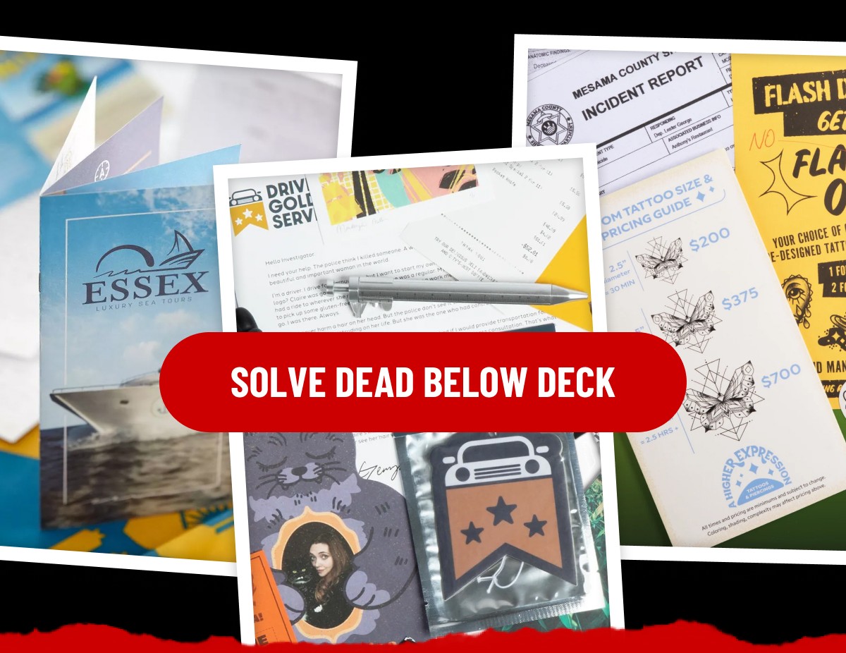 SOLVE DEAD BELOW DECK