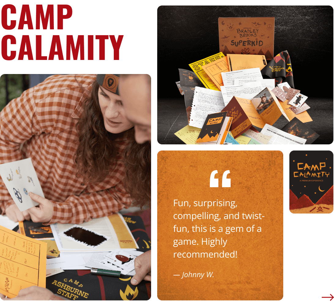 Swap your passport for a magnifying glass 🔎 Hunt A Killer