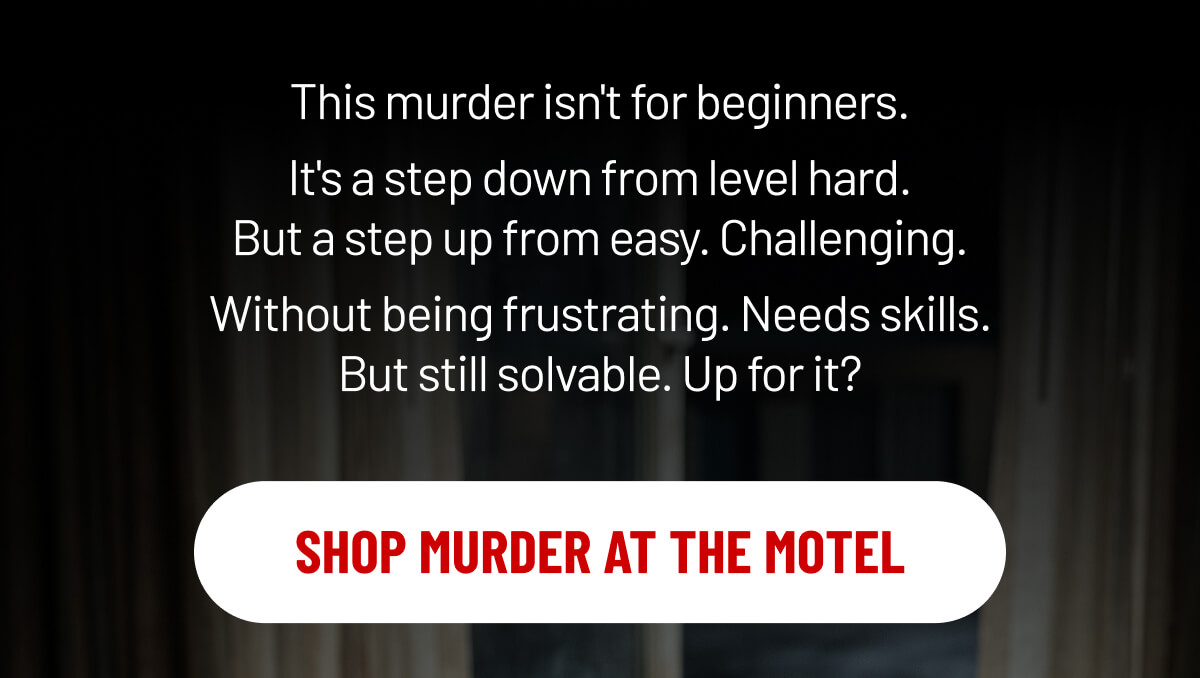 SHOP MURDER AT THE MOTEL