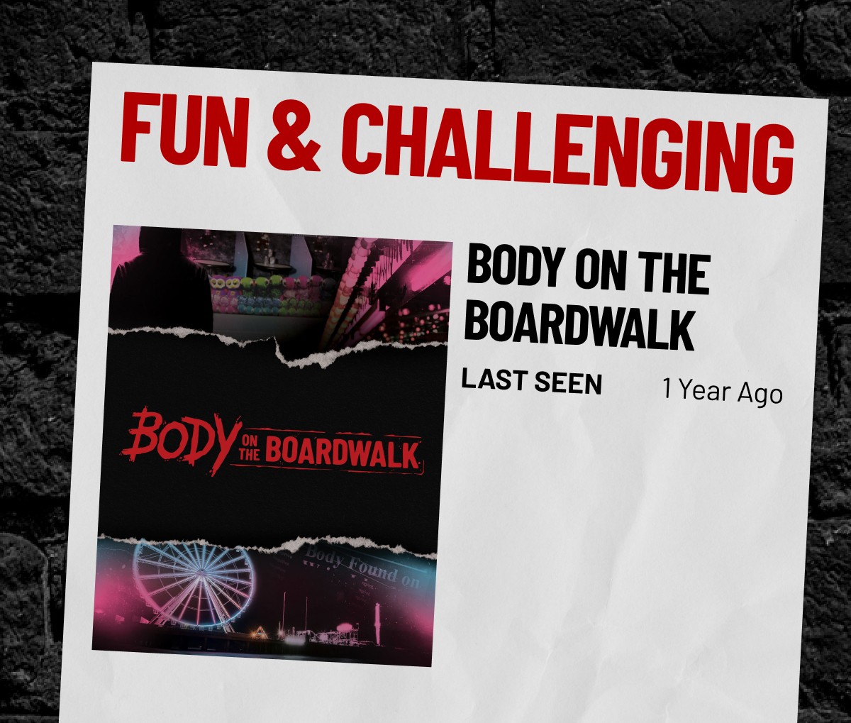 Fun & Challenging | Body On The Boardwalk