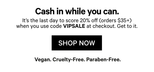 20% OFF Sitewide at Milk Makeup