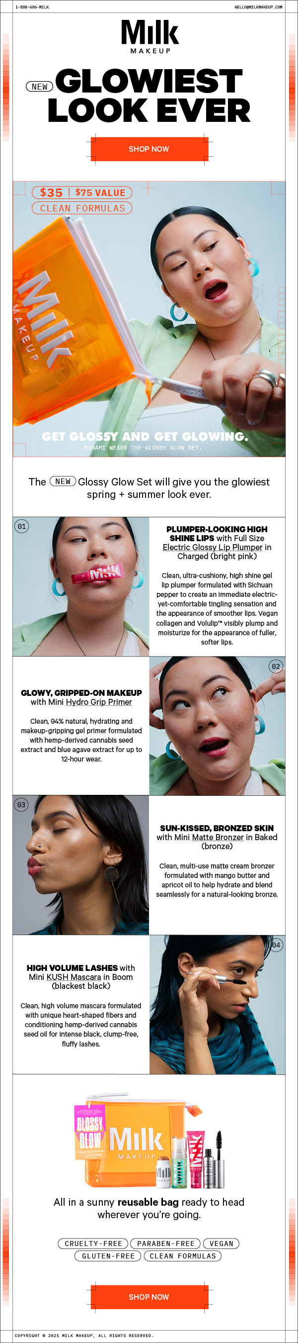 Shop Glossy Glow Set at Milk Makeup