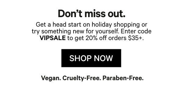 20% OFF Sitewide at Milk Makeup