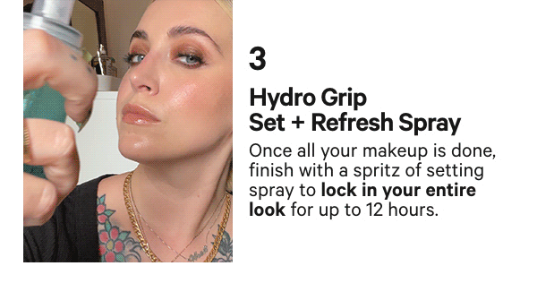 Shop Hydro Grip Set + Refresh Sprayat Milk Makeup