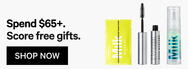 Get 3 FREE Samples with any $65+ order at Milk Makeup.