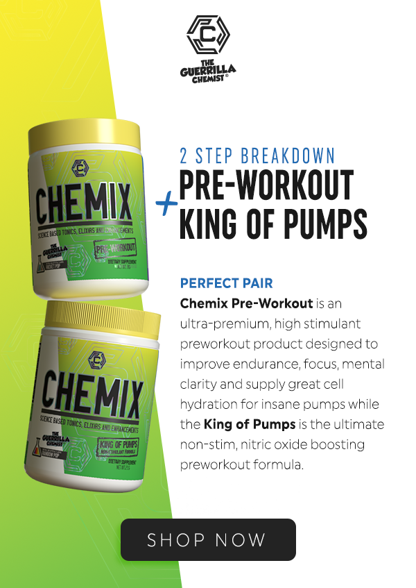 Our New PreWorkout Stack Is Unbeatable.... Chemix Lifestyle