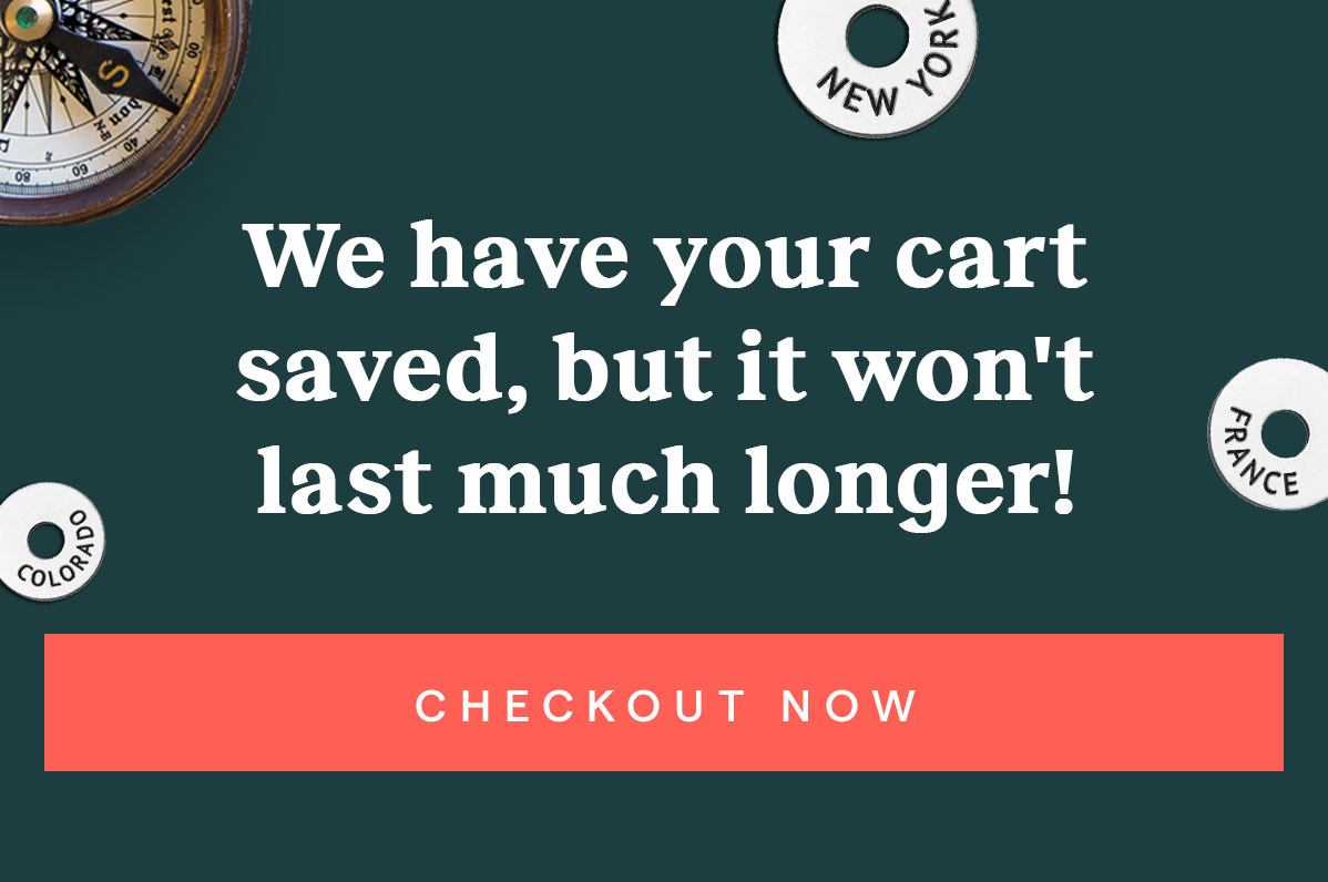 We have your cart saved, but it won't last much longer!