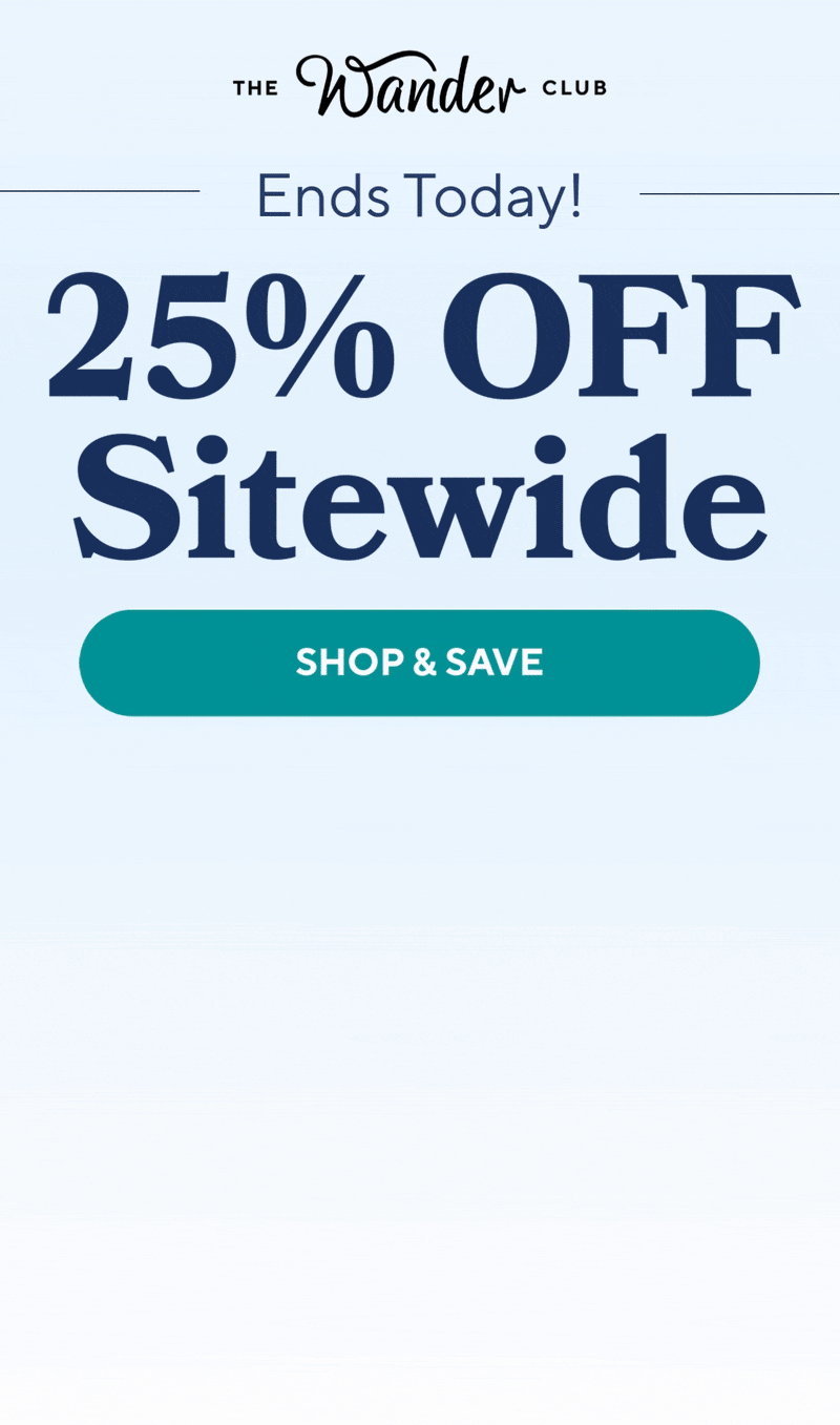 25% OFF Sitewide Ends Today!