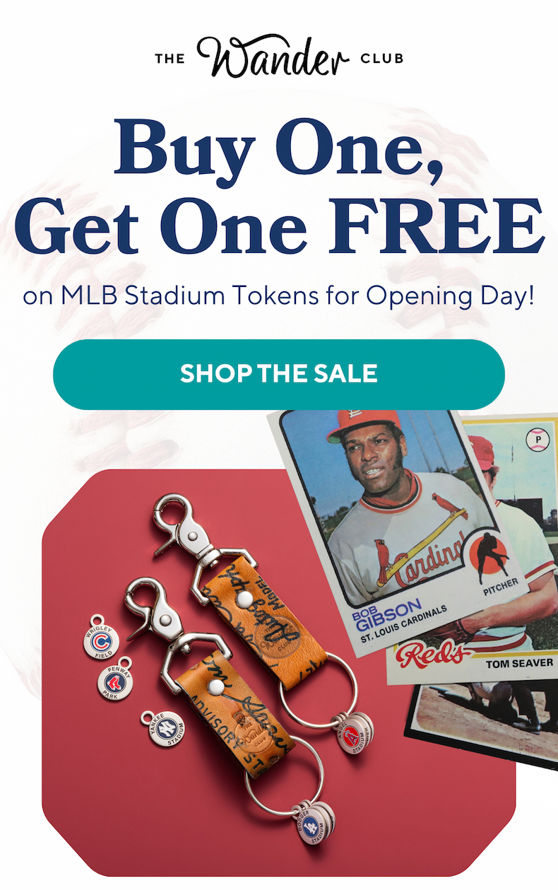 Buy One, Get One FREE on MLB Stadium Tokens for Opening Day! SHOP THE SALE