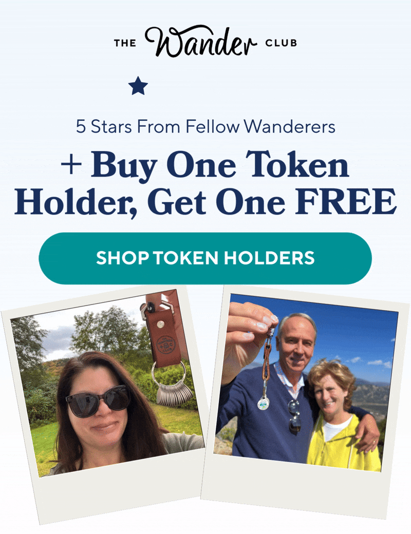 5 Stars From Fellow Wanderers + Buy One Token Holder, Get One FREE- SHOP TOKEN HOLDERS