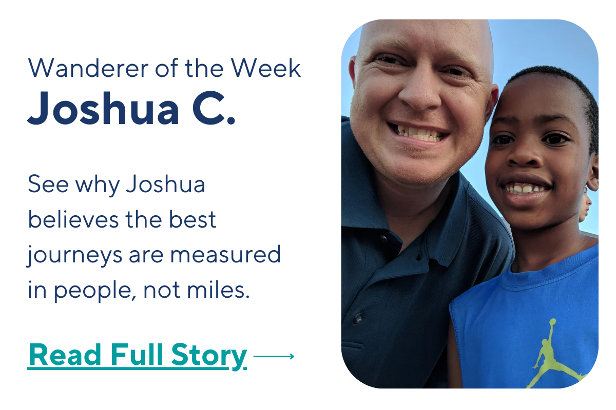 an image of a man and a boy are smiling for a picture