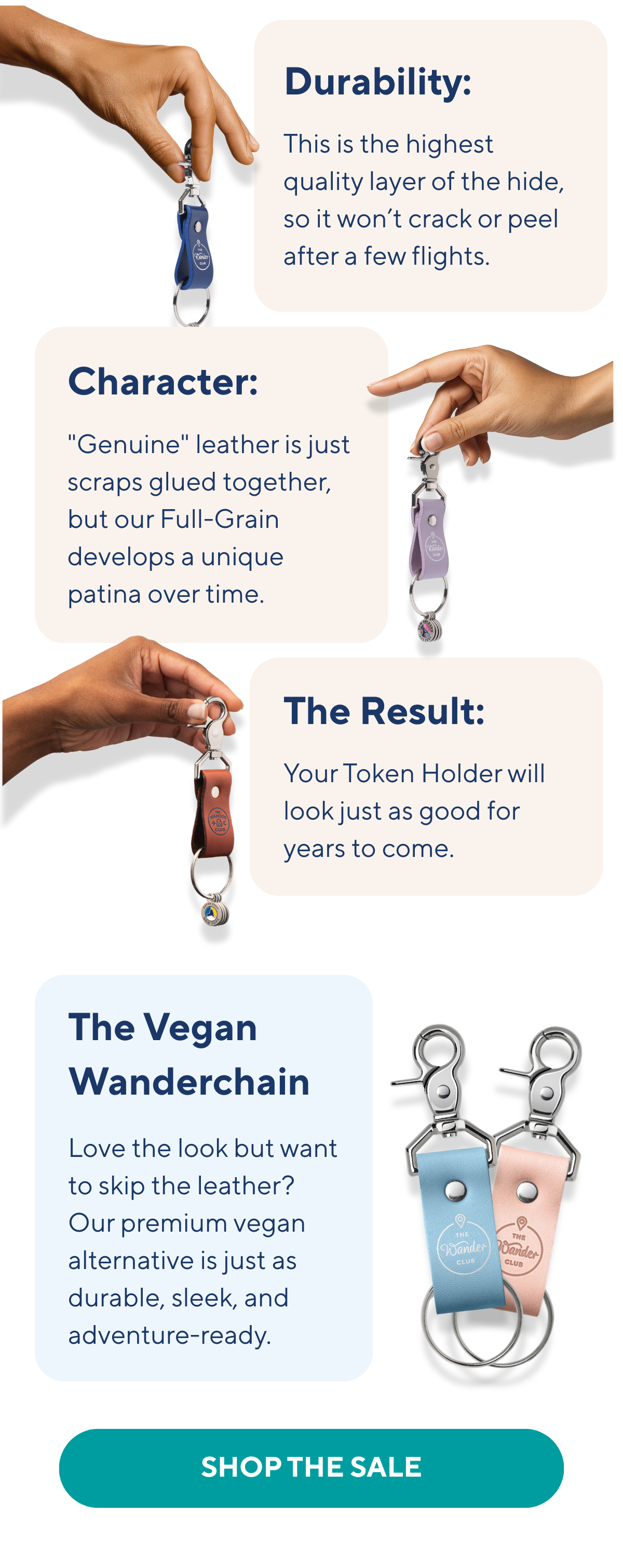 Why Full-Grain Leather? SHOP THE SALE