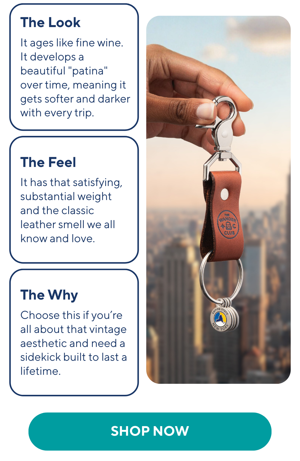 The Look, The Feel, The Why- SHOP NOW