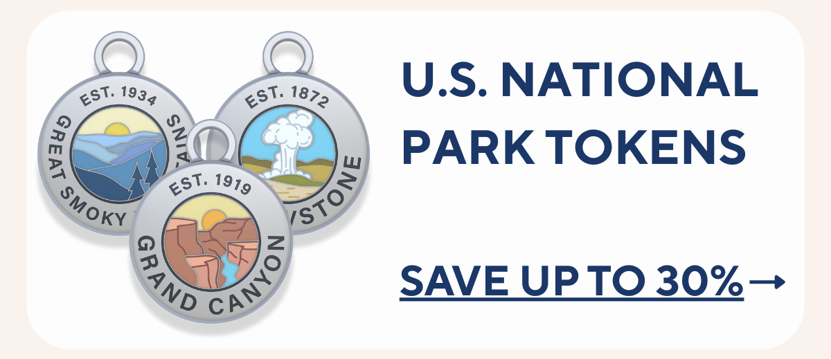 US National Park Tokens