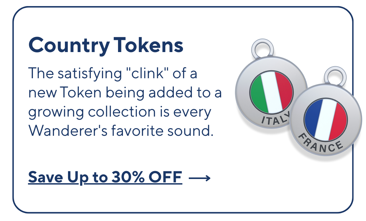 Country Tokens- Save Up to 30% OFF