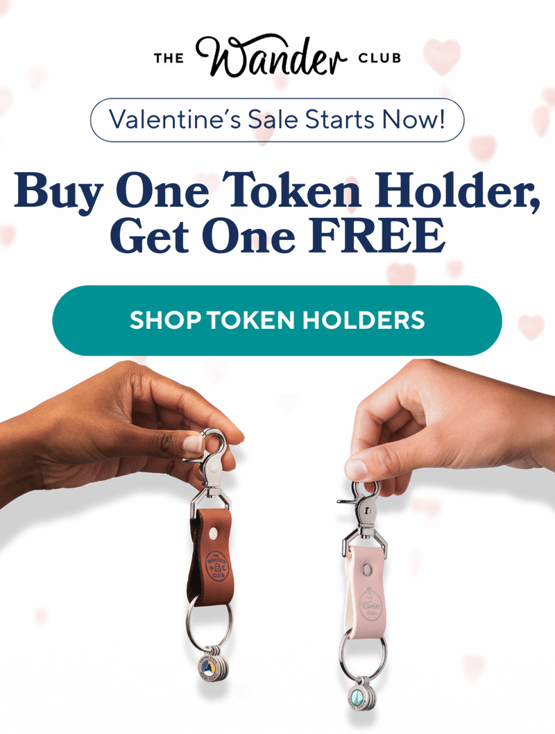 Valentine's Sale Starts Now! Buy One Token Holder, Get One FREE - SHOP TOKEN HOLDERS