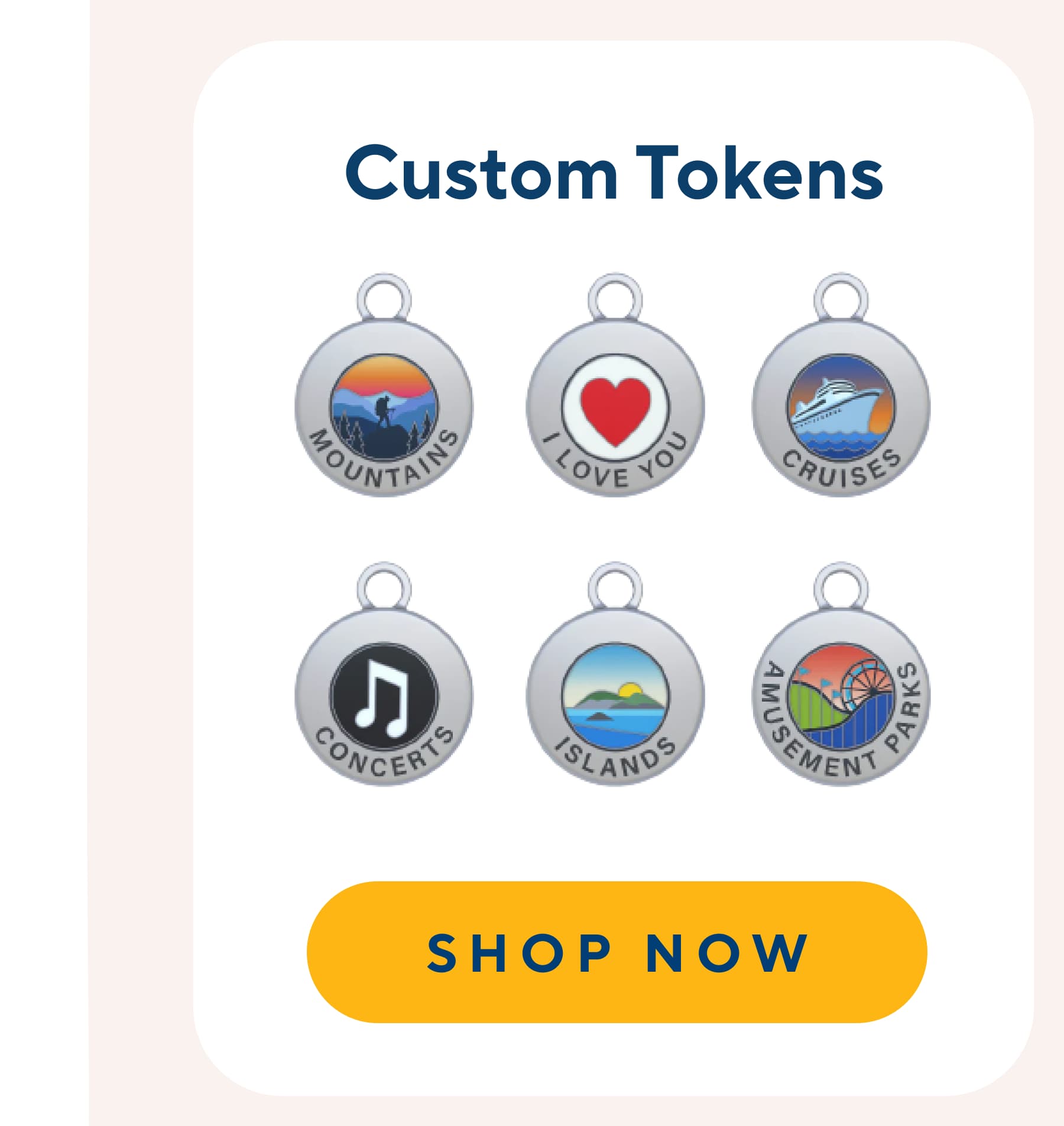 Custom Tokens SHOP NOW