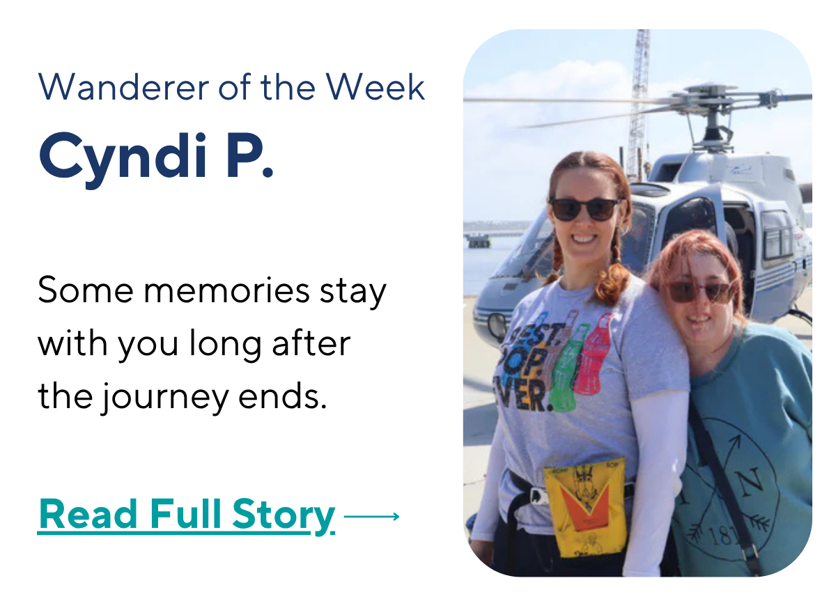 Wanderer of the Week: Cyndi P.
