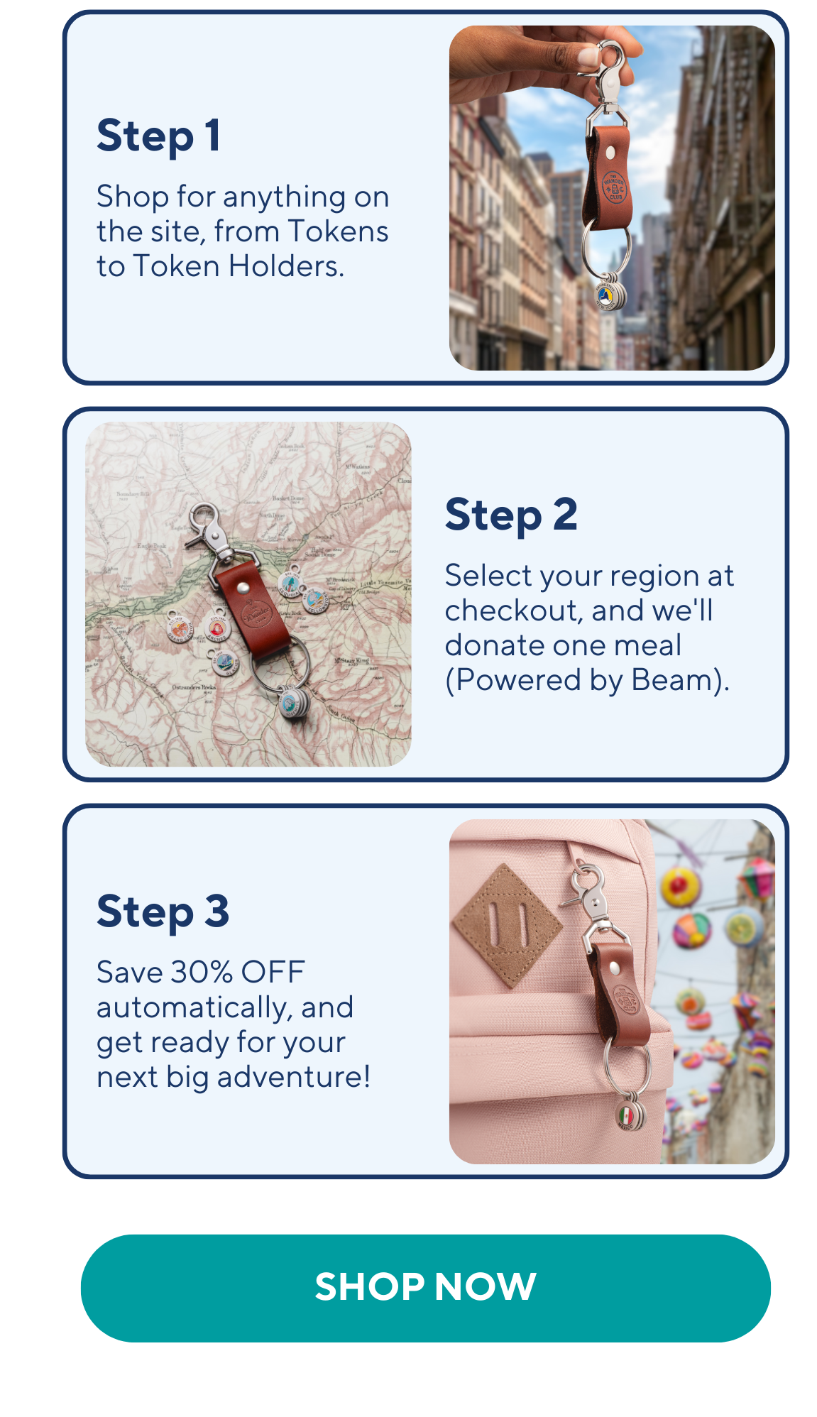 How to Save & Give Back 💙 SHOP NOW