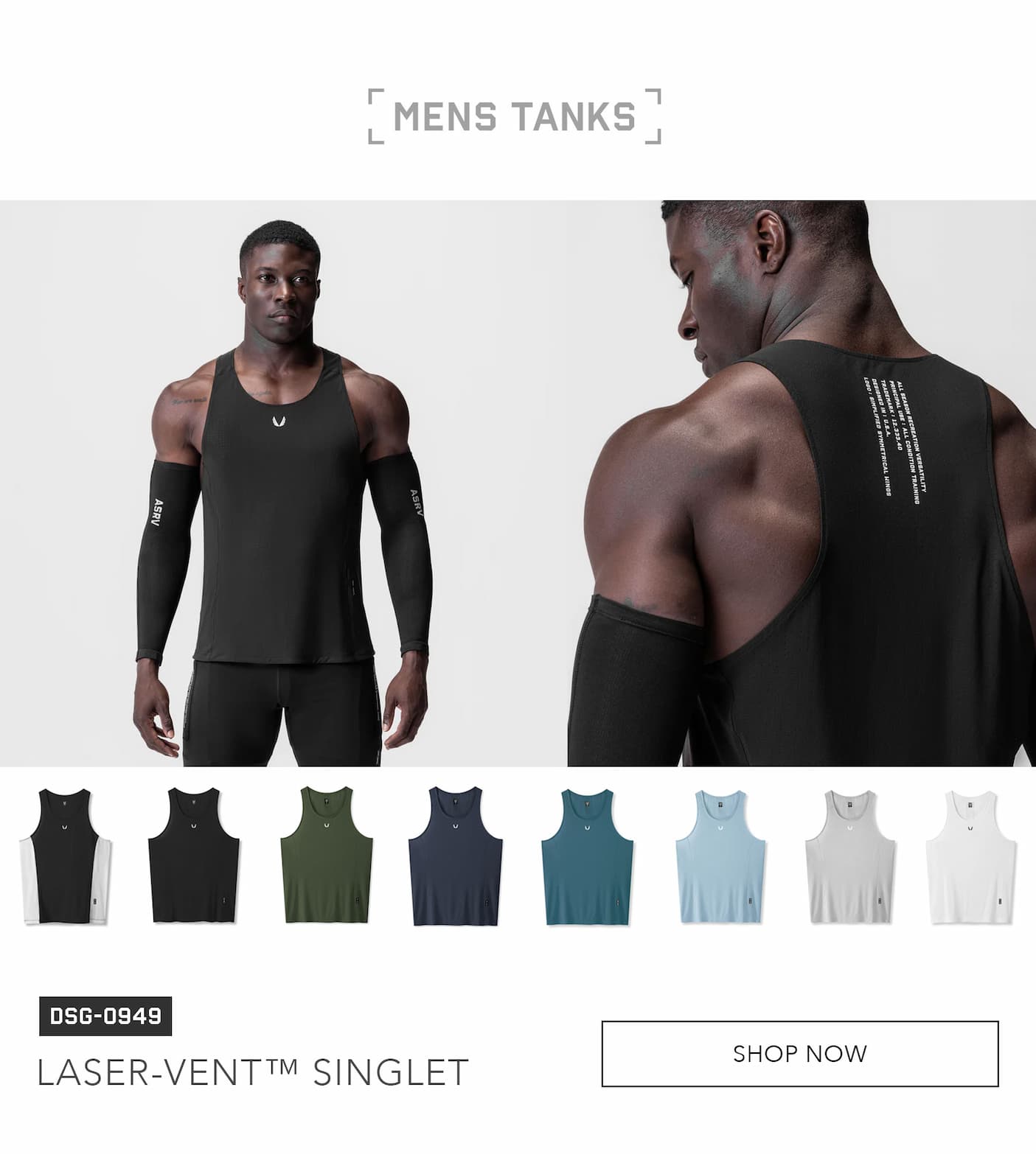 Laser-Vent™ Singlet Tank