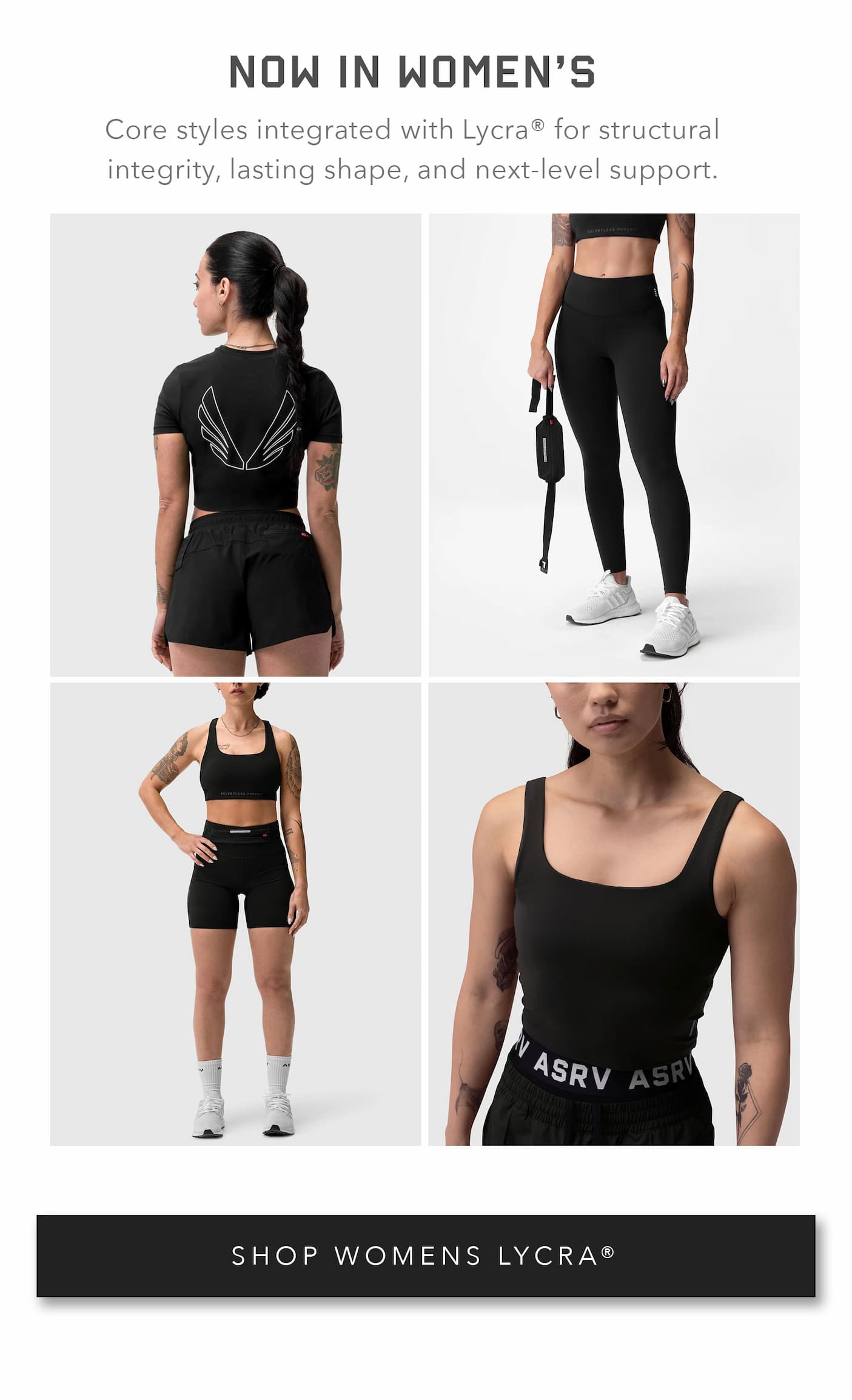 Women's Lycra® Styles
