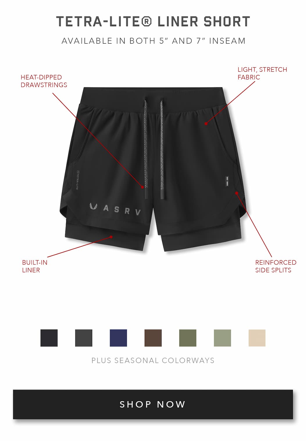 Tetra-Lite® Liner Short