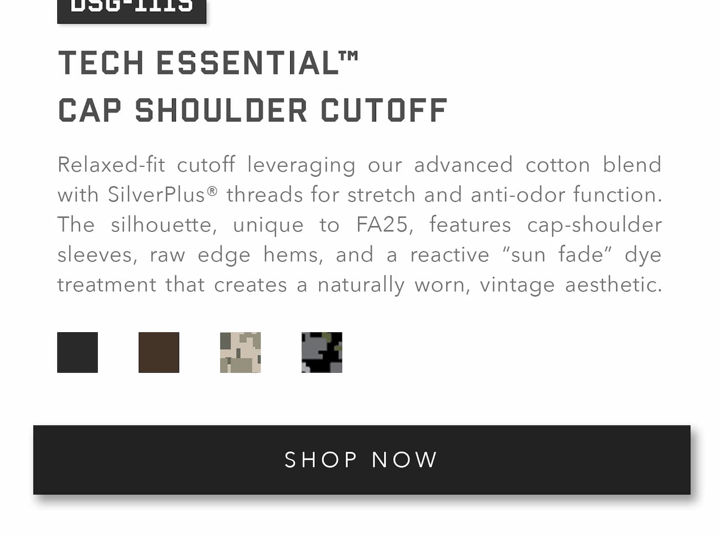 Tech Essential Cutoff