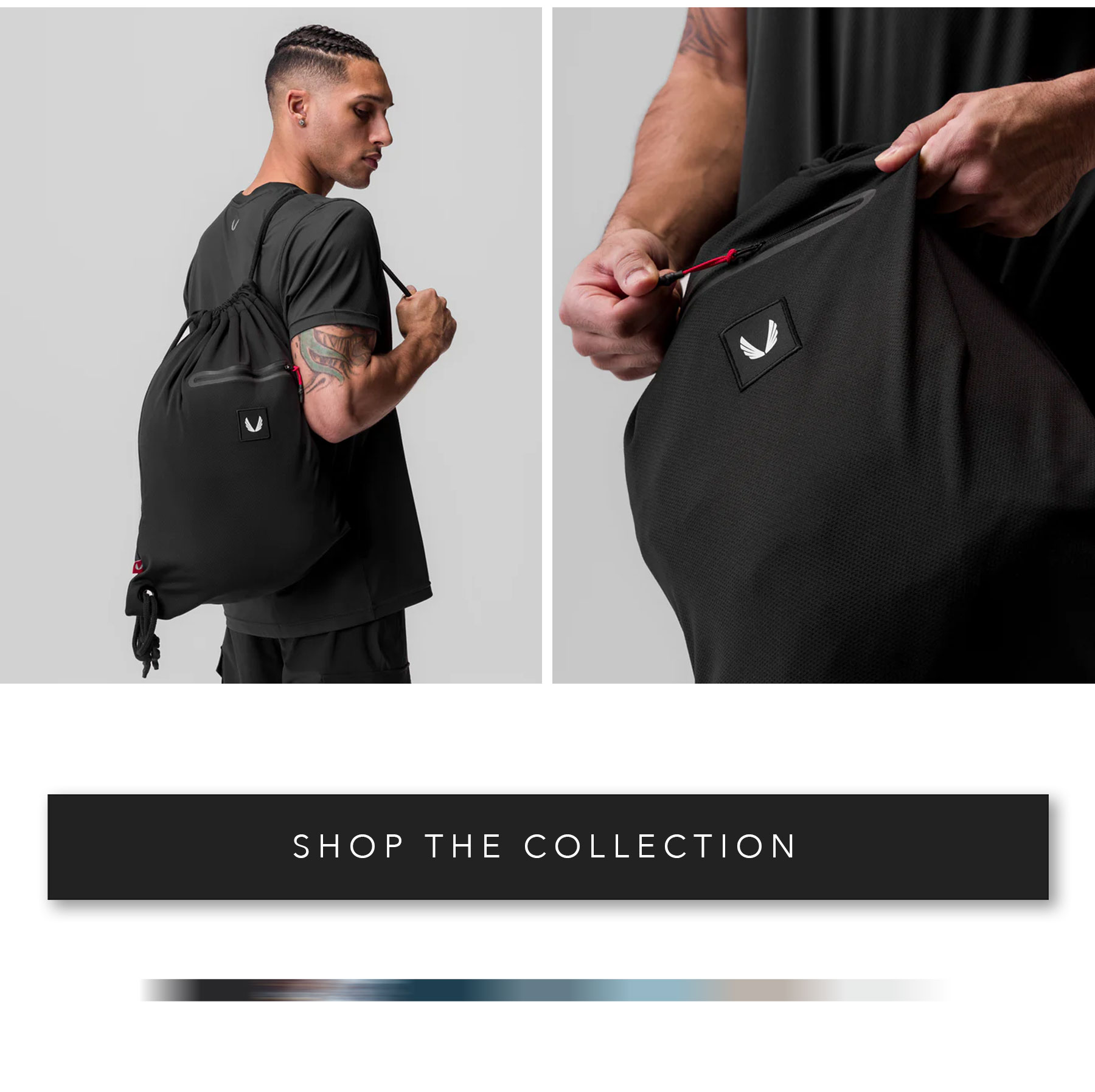 The 1084. Antibacterial Drawstring Bag