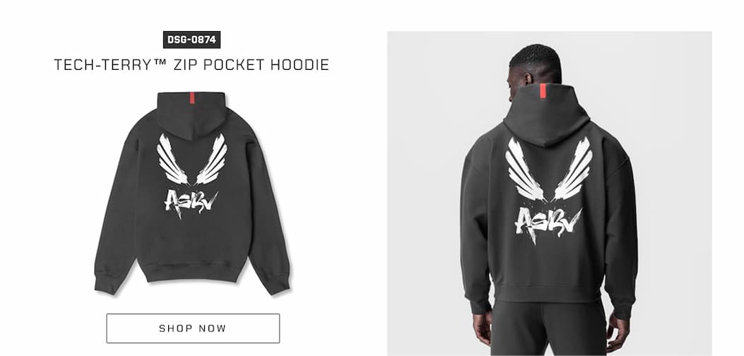 Wear It With - Tech-Terry Zip Hoodie