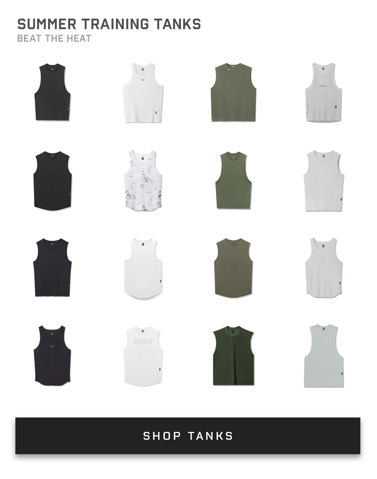 Summer Training Tanks