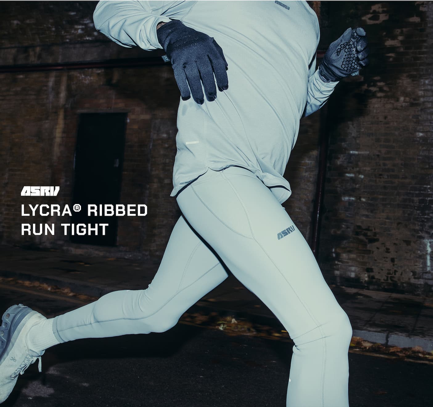 The LYCRA® Ribbed Running Tight