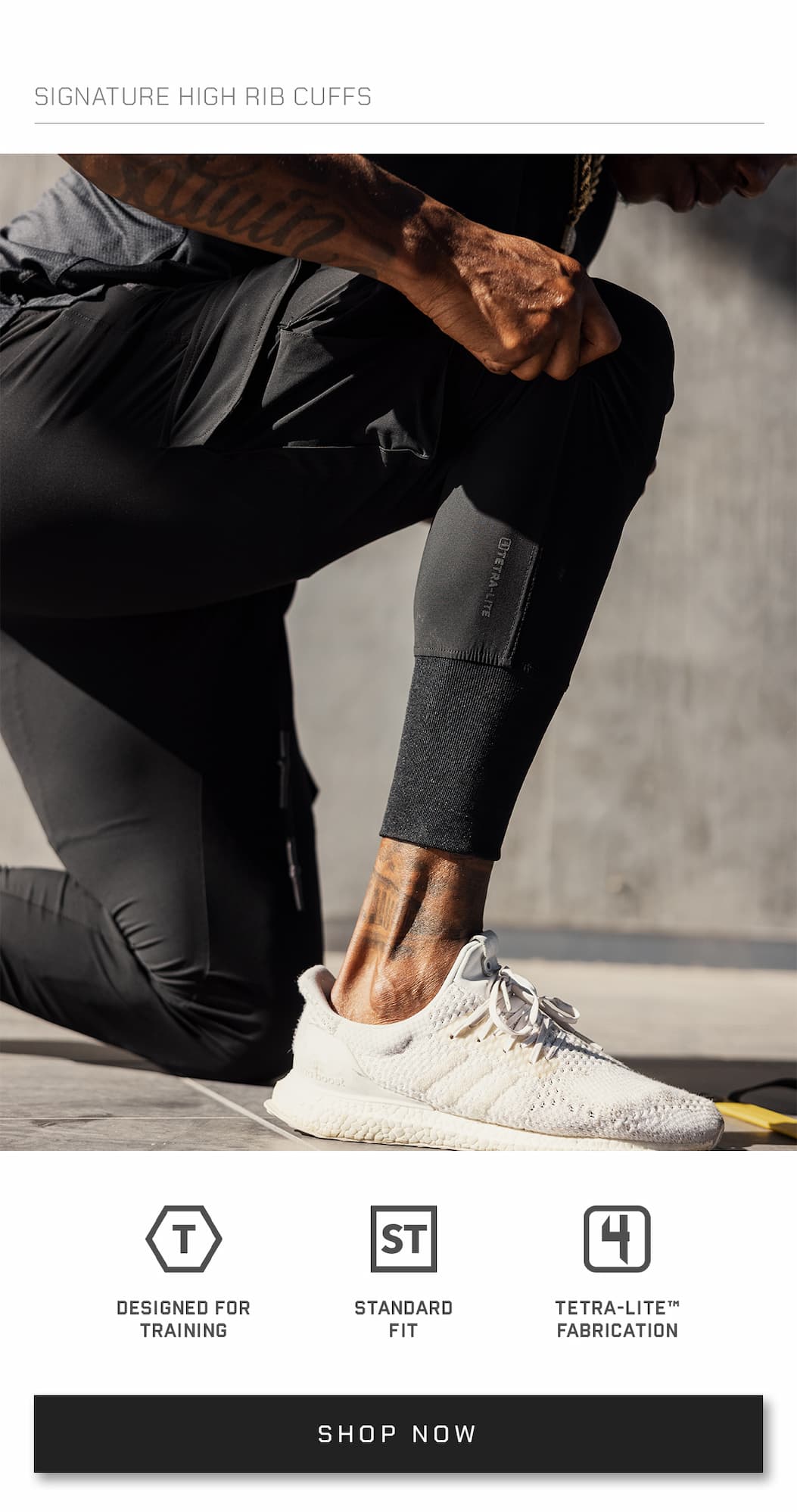 Signature High Rib Cuffs