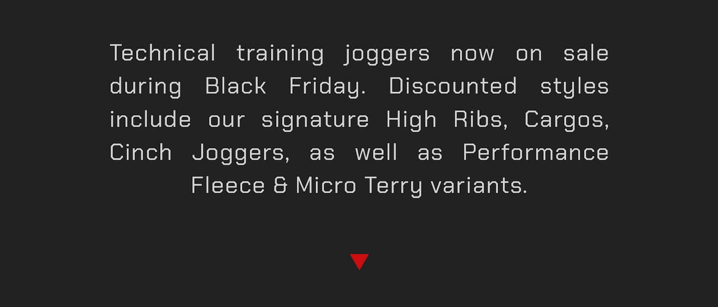 Technical Training Joggers on Sale