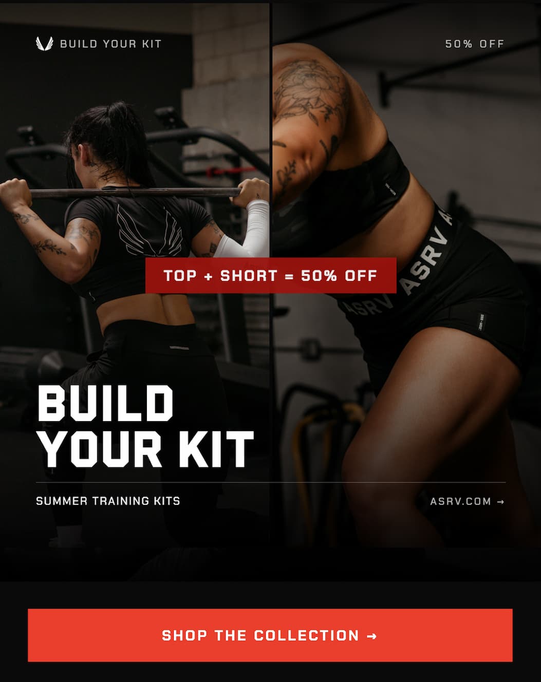 BUILD YOUR KIT 50% OFF 