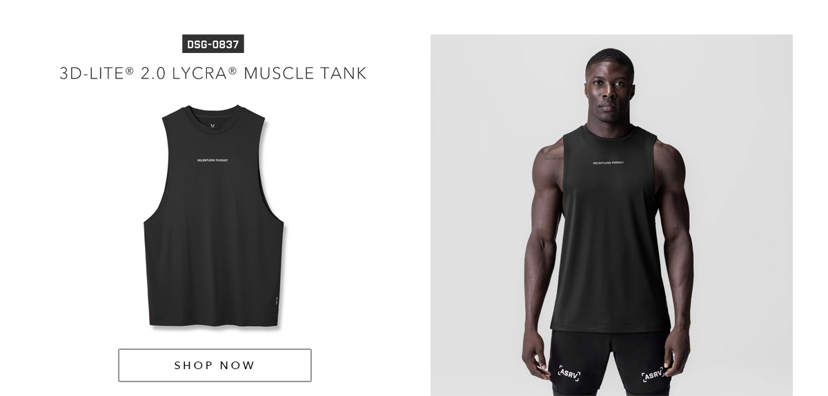 Wear It With - 3D-Lite 2.0 Lycra Muscle Tank