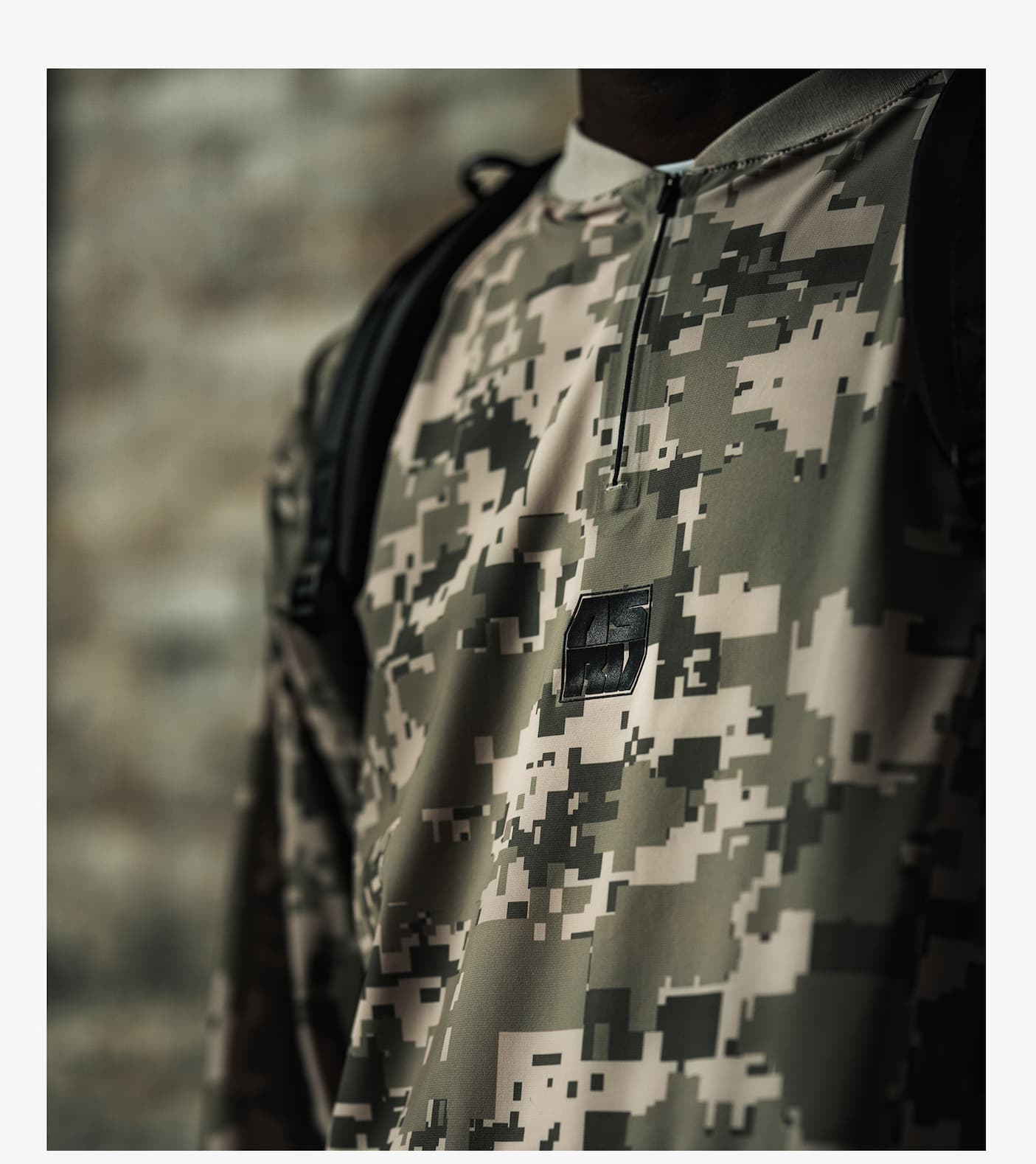 Tetra-Lite® Blade Collar Zip Jacket - Digital Camo