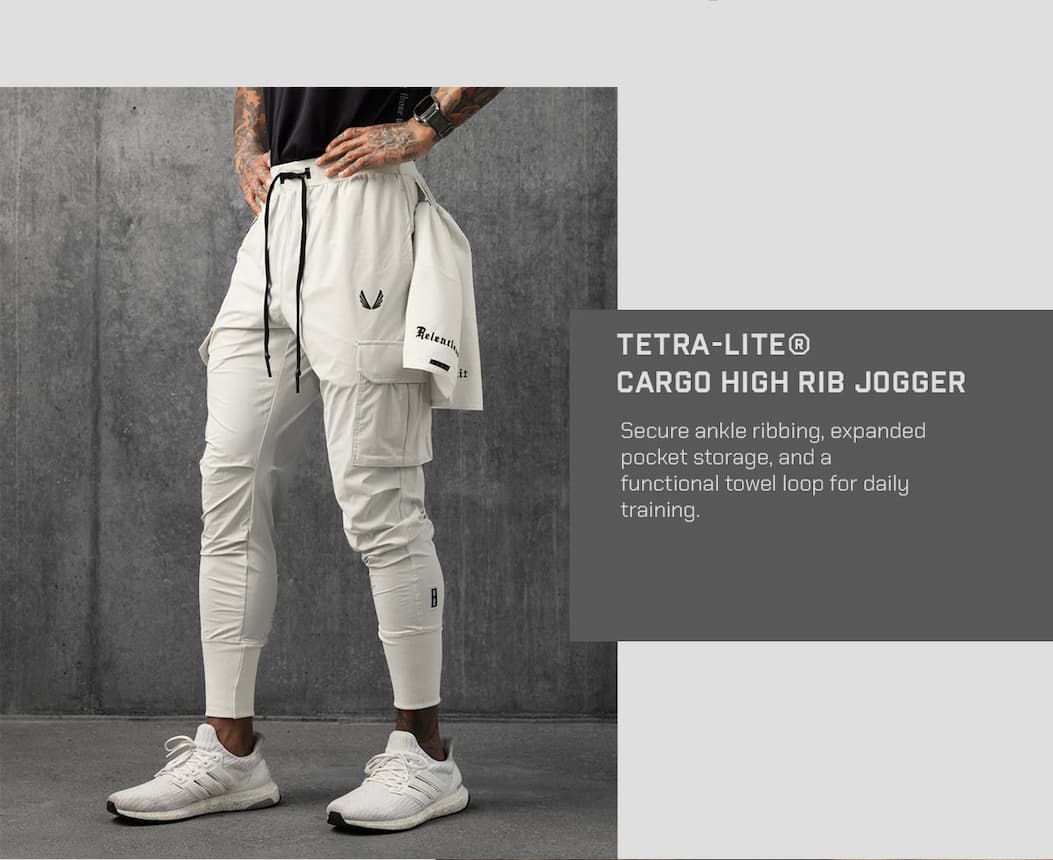 TETRA-LITE Cargo High Rib Jogger
