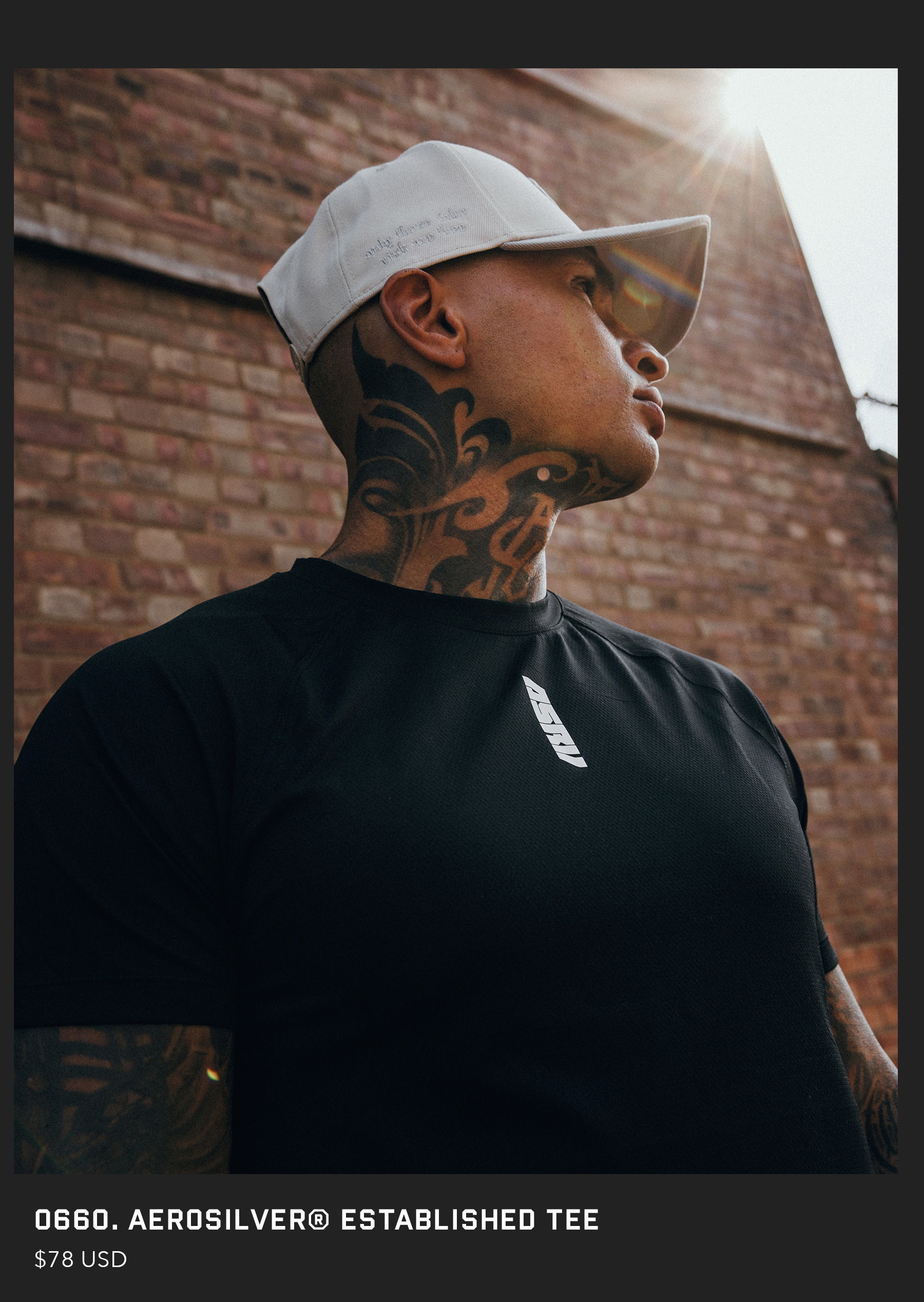 AeroSilver Established Tee