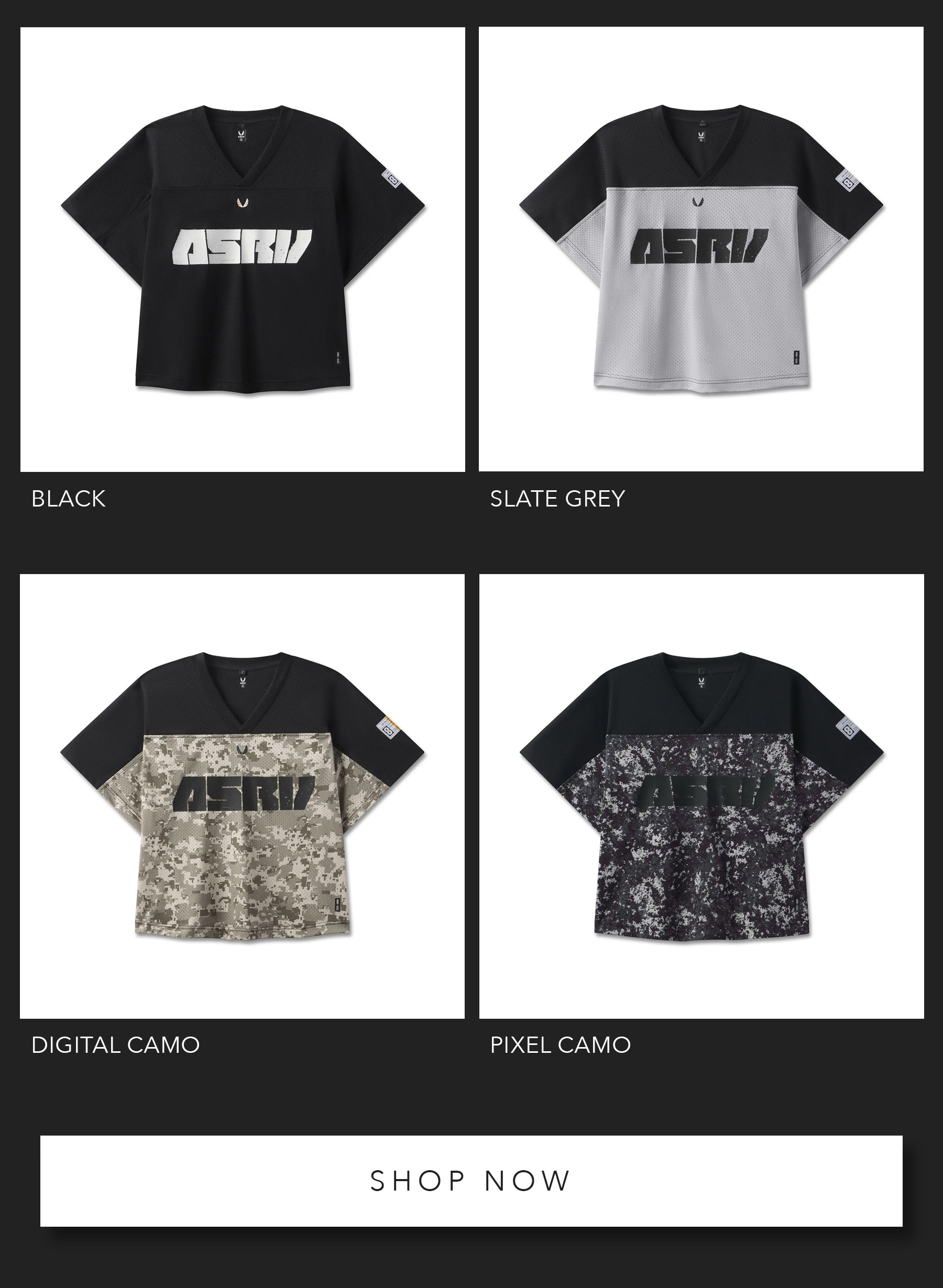 Ion-Mesh Crop Jersey