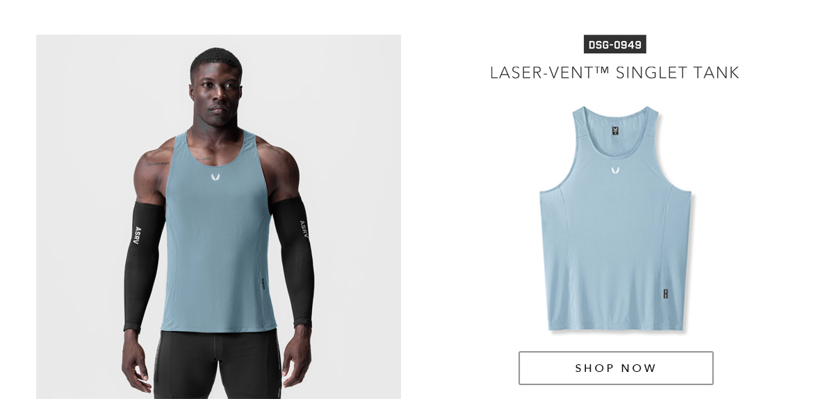 Wear It With - Laser-Vent Singlet Tank