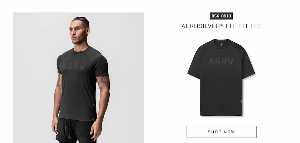 Wear It With - AeroSilver Fitted Tee