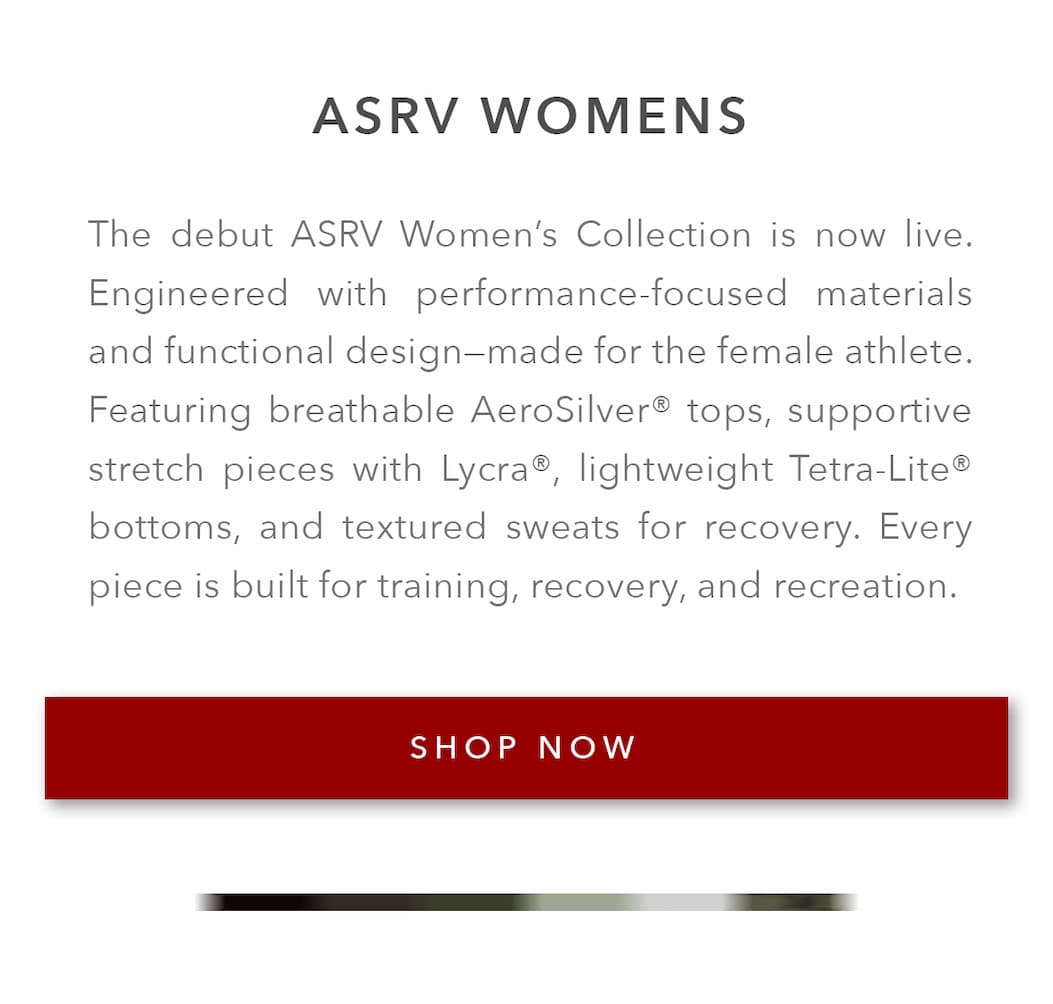 ASRV Womens – Now Live