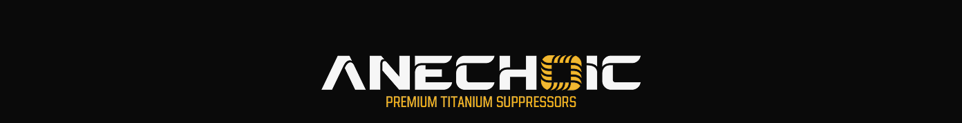Anechoic Premium Titanium Suppressors logo.