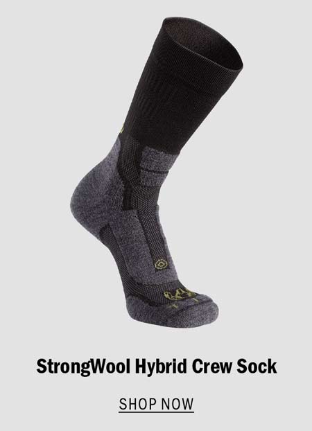StrongWool Hybrid Crew Sock