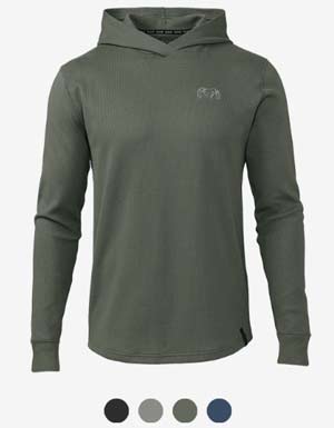 Base Camp Waffle Hooded Tee