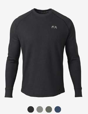 Base Camp Waffle Knit Crew