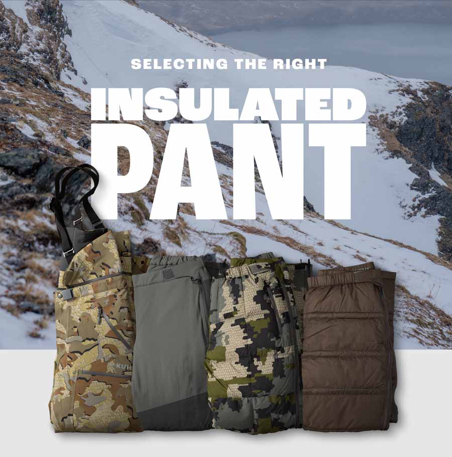 Insulated Pant Comparison